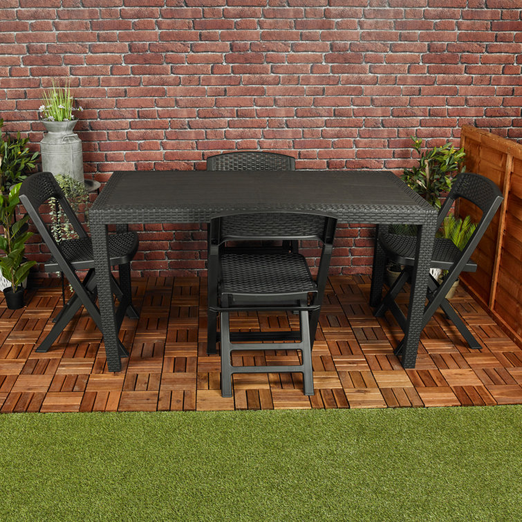 Outdoor small store rectangular table